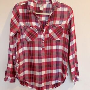 Lucky Brand plaid top